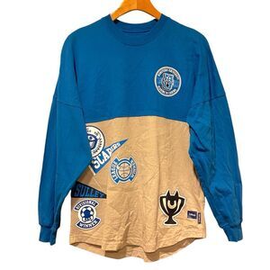 Disney Pixar Monsters Inc. University Blue Spirit Jersey Adult Sz XS